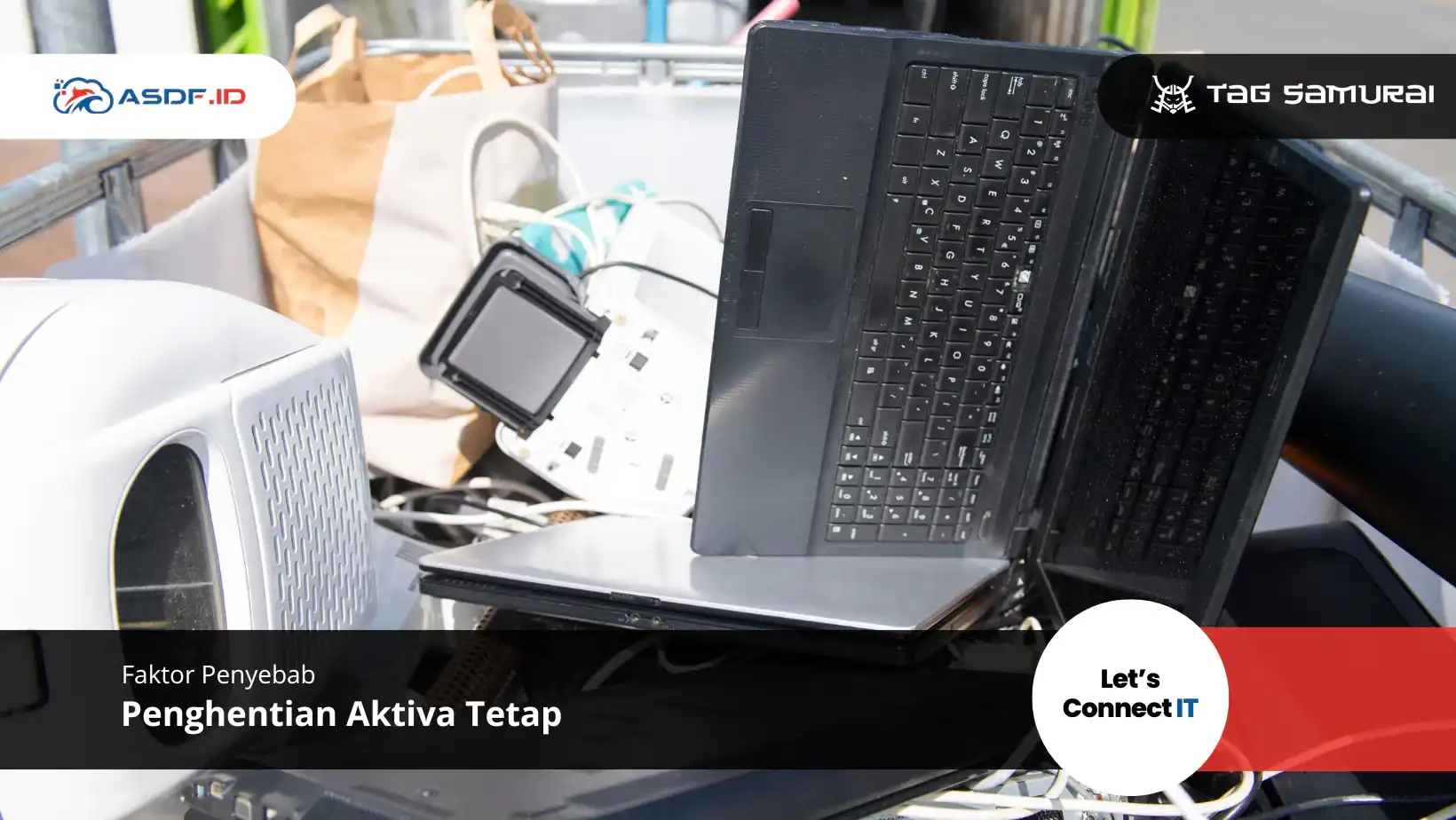 Foto sampah elektronik ilustrasi topik artikel faktor penyebab penghentian aktiva tetap disebabkan oleh?