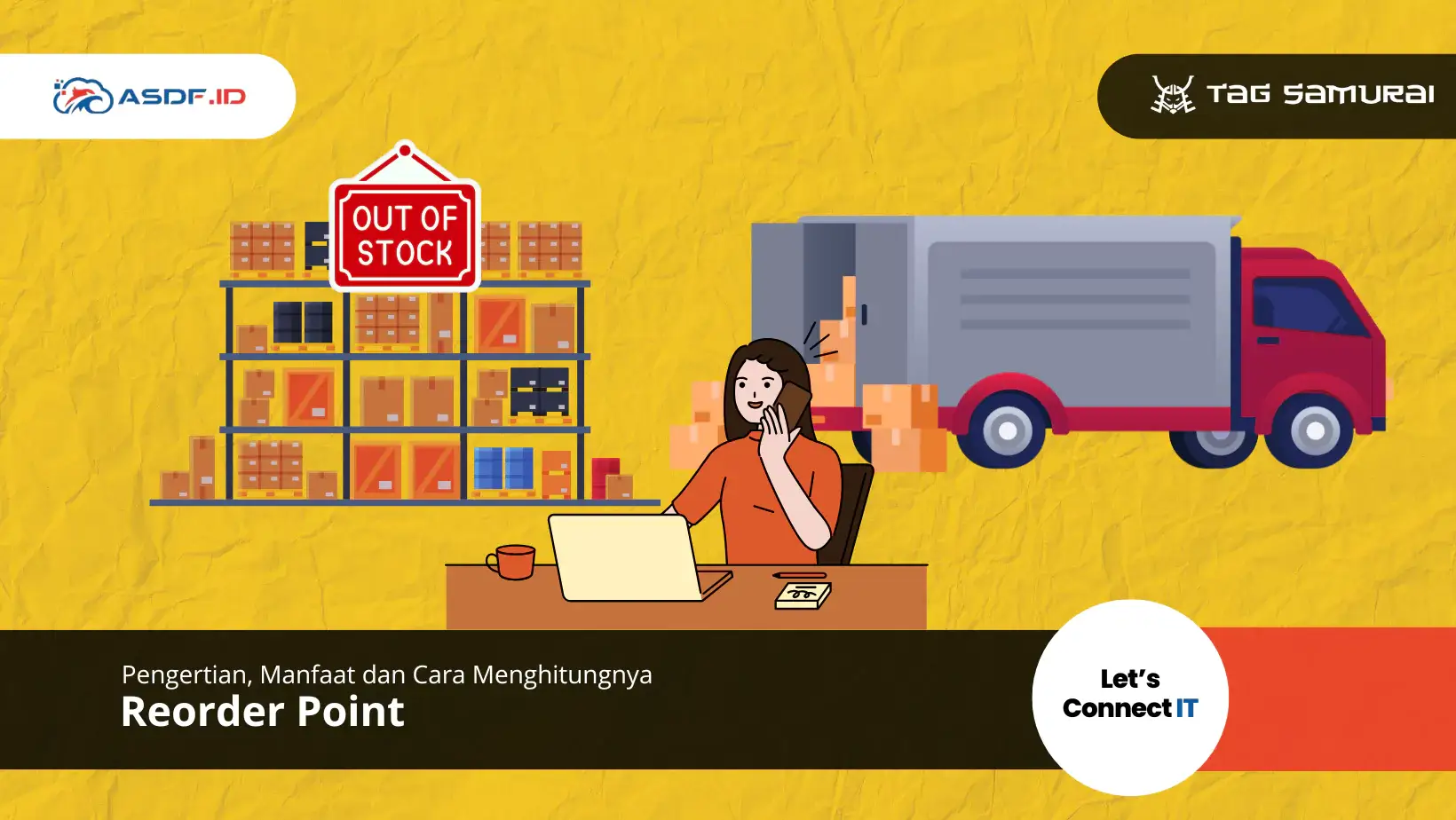 Ilustrasi proses reorder point